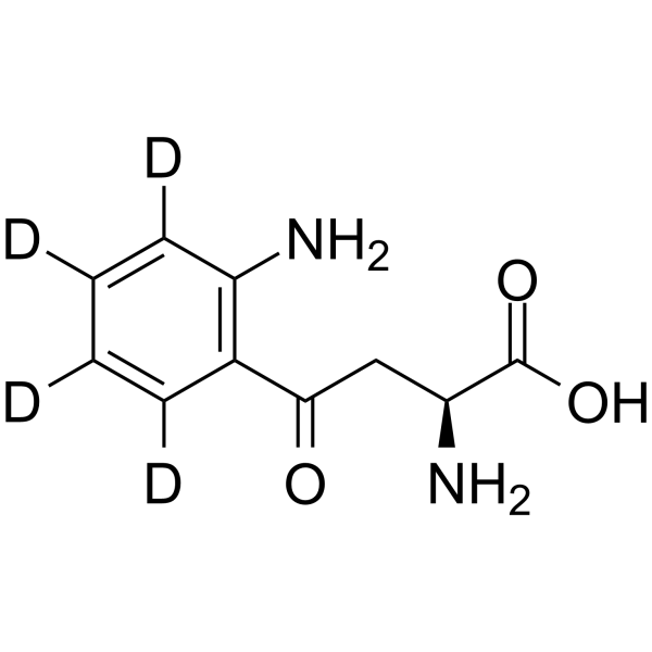 L-Kynurenine-d4-1结构式