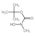 羟基(甲基)氨基甲酸叔丁酯结构式