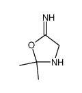 2,2-dimethyl-oxazolidin-5-one-imine结构式
