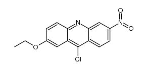 2-Ethoxy-6-nitro-9-chloroacridine Structure