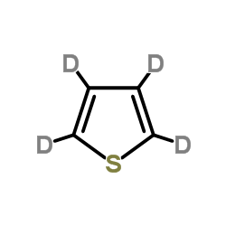 噻吩-D4结构式