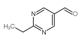 2-乙基-5-嘧啶甲醛结构式