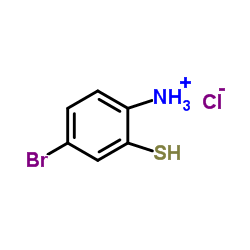 4-Bromo-2-sulfanylanilinium chloride Structure