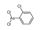 (p-chlorophenyl)arsonous dichloride结构式