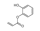 (2-hydroxyphenyl) prop-2-enoate Structure