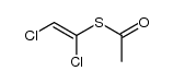 S-(1,2-Dichlorovinyl)thioacetate结构式