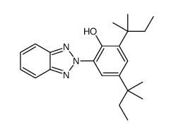 2-(2'-羟基-3',5'-二戊基苯基)苯并三唑结构式