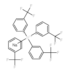 Borate(1-),tetrakis[3-(trifluoromethyl)phenyl]-, sodium (1:1) Structure