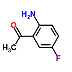 2-氨基-5-氟苯乙酮结构式