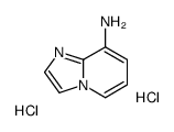 咪唑并[1,2-a]吡啶-8-胺二盐酸盐结构式