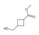 顺式-甲基3-(羟基甲基)环丁烷羧酸结构式