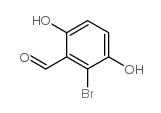 2-溴-3,6-二羟基苯甲醛结构式