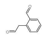 Benzeneacetaldehyde, 2-formyl- (9CI) Structure
