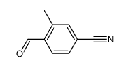 4-formyl-3-methylbenzonitrile Structure
