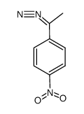 1-(4-nitrophenyl)-1-diazoethane结构式