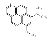 Benzenamine,3-methoxy-N,N-dimethyl-4-[2-(4-quinolinyl)ethenyl]- Structure