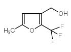 [5-甲基-2-(三氟甲基)-3-呋喃基]甲醇结构式