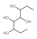 1,6-diiodohexane-2,3,4,5-tetrol Structure