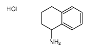 1,2,3,4-四氢-1-萘胺盐酸盐结构式