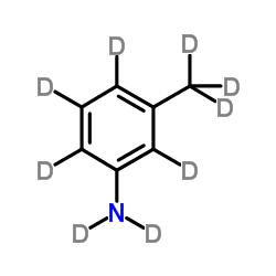 3-(2H3)Methyl(2H6)aniline Structure