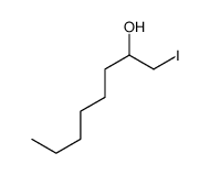 1-iodooctan-2-ol Structure