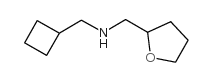 CYCLOBUTYLMETHYL-(TETRAHYDRO-FURAN-2-YLMETHYL)-AMINE Structure