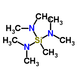 三(二甲氨基)甲基硅烷结构式