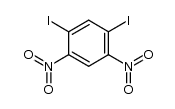 1,5-diiodo-2,4-dinitro-benzene Structure