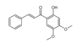 6'-hydroxy-3'.4'-dimethoxy-trans()-chalcone结构式