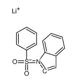 lithium,1-(benzenesulfonyl)-2H-indol-2-ide Structure