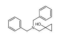 1-[(二苄基氨基)甲基]环丙醇结构式