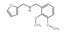 (2,3-二甲氧基苄基)-呋喃-2-甲胺结构式