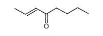 2-辛-4-酮结构式