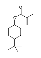 (4-tert-butylcyclohexyl) 2-methylprop-2-enoate Structure