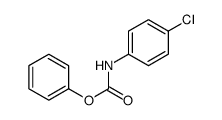 PHENYL N-(4-CHLOROPHENYL)CARBAMATE结构式