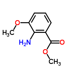 Methyl 2-amino-3-methoxybenzoate Structure