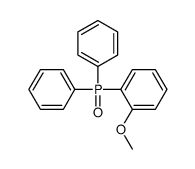 1-diphenylphosphoryl-2-methoxybenzene结构式