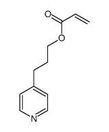 3-pyridin-4-ylpropyl prop-2-enoate Structure