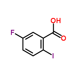 5-Fluoro-2-iodobenzoic acid Structure