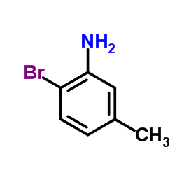 2-溴-5-甲基苯胺结构式