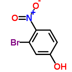 3-溴-4-硝基苯酚结构式