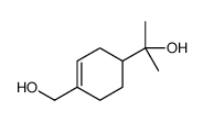 4-(2-hydroxy-2-propyl)cyclohexene-1-methanol结构式