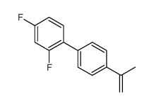 2,4-difluoro-1-(4-prop-1-en-2-ylphenyl)benzene Structure