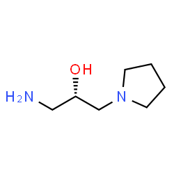 1-Pyrrolidineethanol,alpha-(aminomethyl)-,(alphaS)-(9CI) Structure