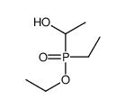 1-[ethoxy(ethyl)phosphoryl]ethanol结构式
