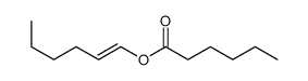 hex-1-enyl hexanoate结构式