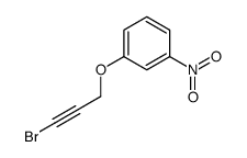 1-(3-bromoprop-2-ynoxy)-3-nitrobenzene Structure