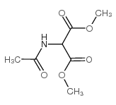 乙酰氨基丙二酸二甲酯结构式
