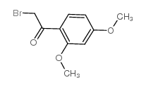 2-溴-2,4-二甲氧基苯乙酮结构式