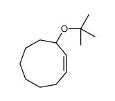 3-[(2-methylpropan-2-yl)oxy]cyclononene结构式